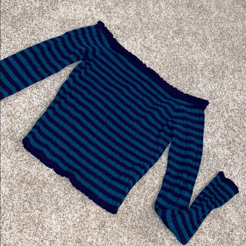 Off the shoulder crop top
